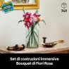 LEGO  Botanicals Bouquet Di Fiori Rosa - 10342