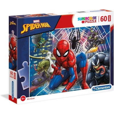 Spiderman Puzzle 60 Pezzi Maxi - Clementoni 26444