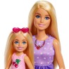 Barbie Malibù Bambola Famiglia e Amici - JBF43