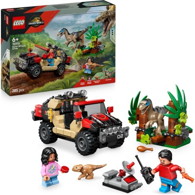 Lego Jurassik Fuga Dal Raptor - 76972