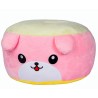 Poltrona Puff Peluche Cagnilino Rosa 40x25cm - 25774