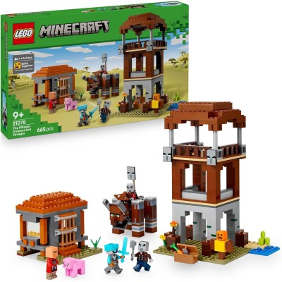 Lego Minecraft Avamposto Predone - 21278