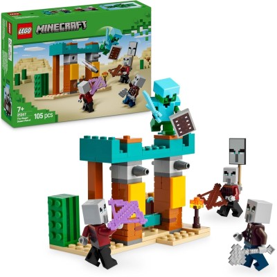 Lego Minecraft Pattuglia Nel Deserto - 21267
