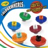 ColourWhirls, la Trottola dei Colori, Set con 3 Trottole, Colori Assortiti