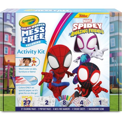 ACTIVITY SET COLOR WONDER SPIDEY