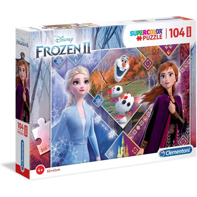 Puzzle Disney Frozen 2 104 Maxi Pezzi - Clementoni 23739