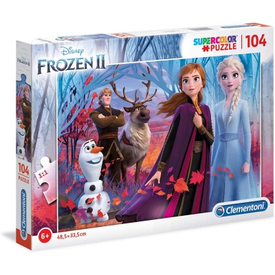 Puzzle Disney Frozen 2-104 Pezzi - Clementoni 27274