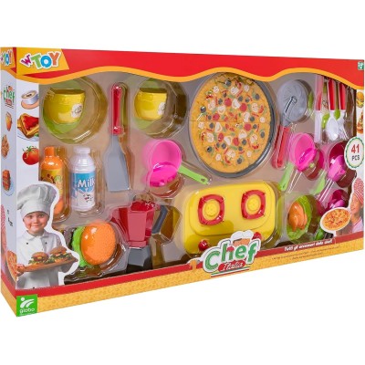 PIZZA C/ACC.CUCINA E MOKA