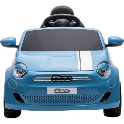 AUTO ELETTRICA FIAT 500E 12V AZZURRA