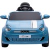 AUTO ELETTRICA FIAT 500E 12V AZZURRA