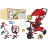 Triciclo Metallo Vitamino Rosso