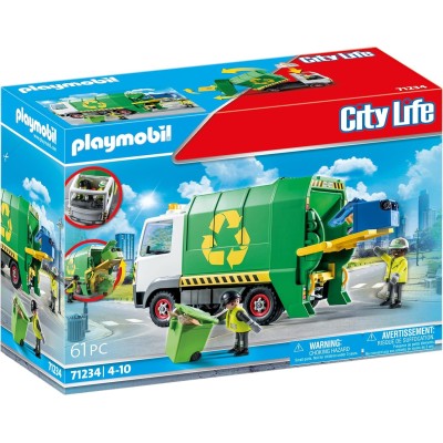 Playmobil City Life Camion Raccolta Differenziata - 71234