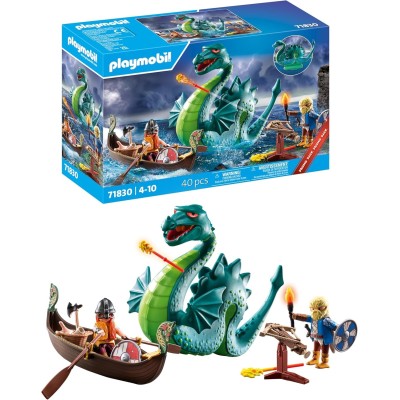 Playmobil Vichingo Con Mostro Marino - 71830