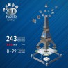 Puzzle Pz.216 3D Torre Eiffel