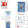 Puzzle 3D Portapenne Stitch