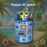Puzzle 3D Portapenne Stitch