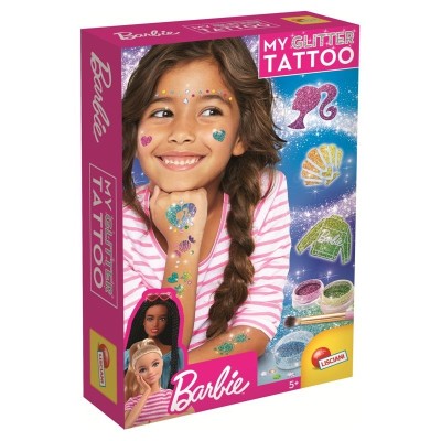 Barbie Glitter Tattoo