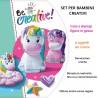 Be Creative Midi XL Creazioni In Gesso Unicorni