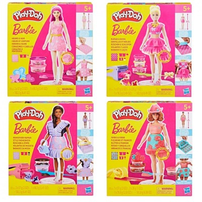 Hasbro Playdoh Barbie Designer Doll Modelli Assortiti