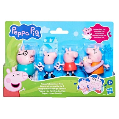 Hasbro Peppa Pig Famiglia 5 Pezzi