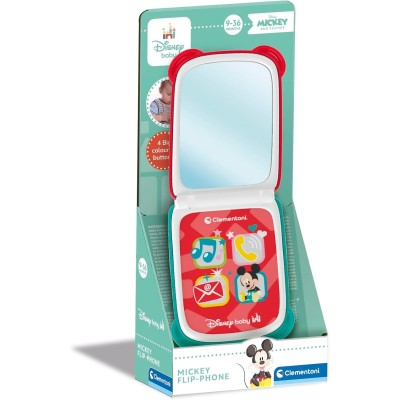 Baby Clementoni Disney Mickey Flip Phone