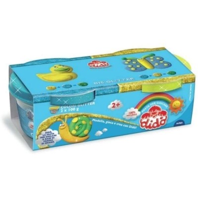 il miglior prezzo Fila Didò - Pasta Modellabile Col Glitter 2X100GR