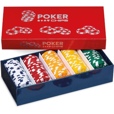 Set Fiches Da Poker 125 Pz