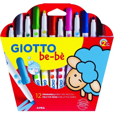 sconto Fila - Giotto Be-bè Superpennarelli Astuccio 12 Colori - 466700