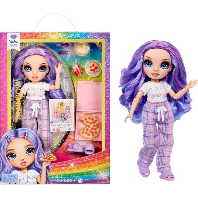 Rainbow High Junior Party Dolls Violet
