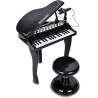 Pianoforte A Coda Elettronico 32 Tasti Con Microfono E Sgabello