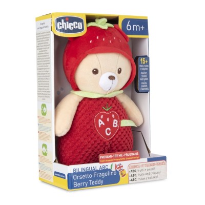 Chicco Peluche Interattivo Fragolino Trilingue