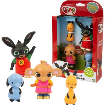 Bing  Set 4 Personaggi - Giochi Preziosi BNG49000