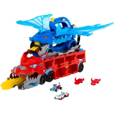 Hot Wheels City Drago Trasportatore Trasformabile - JBM72