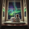 Baby Clementoni Fiocco - Proiettore Di Aurora Boreale