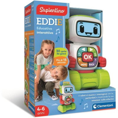 Clementoni Sapientino - Eddie Robot Educativo Interattivo