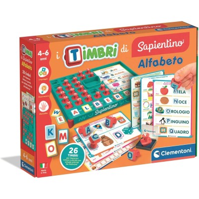 Clementoni Sapientino – I Timbri Di Sapientino Alfabeto