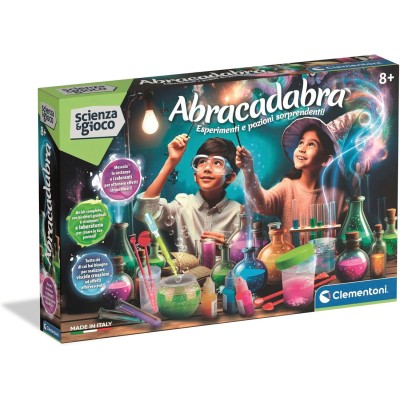 Clementoni Scienza E Gioco - Abracadabra - Esperimenti E Pozioni Sorprendenti