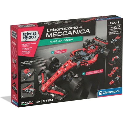 Clementoni Scienza&Gioco Laboratorio Di Meccanica - Auto Da Corsa