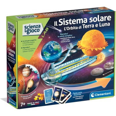 Clementoni Scienza&Gioco Lab - Il Sistema Solare, L'orbita Di Terra E Luna
