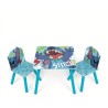 ARDITEX - Set Tavolo e 2 Sedie in Legno STICH - WD16657