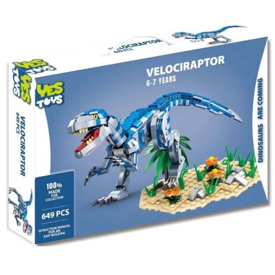 Costruzioni Velociraptor  649 Pezzi
