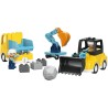 LEGO DUPLO Veicoli da Cantiere 3 in 1 - 10475