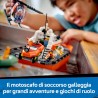 LEGO City Motoscafo di Soccorso ed Elicottero della Guardia Costiera - 60504