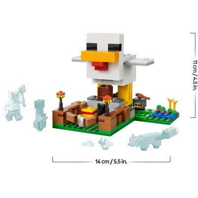 LEGO Minecraft Fattoria di Galline - 21585