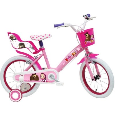 DENVER BIKE - Bicicletta per Bambini Masha e Orso 16''