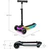 Monopattino 3 Ruote e LED Halley Rosa di Kinderkraft
