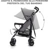 Kinderkraft TIK Passeggino Leggero e Compatto Grigio