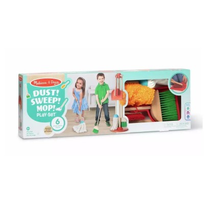 Set di Gioco Melissa & Doug Scopa e Mop per Bambini