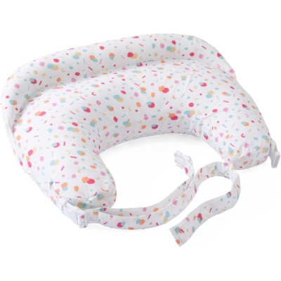 Cuscino Allattamento Ergonomico Boppy Deluxe Confetti di Chicco