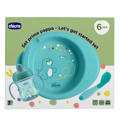 Set Pappa 6M+ Azzurro Chicco